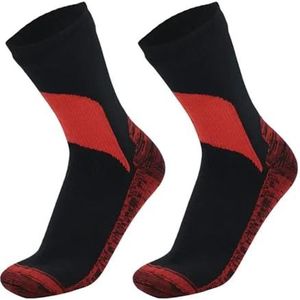 herensokken, Sokken, 2 stuks, veelkleurig, meerdere maten(2 pairs Red)