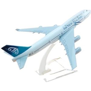 Vliegtuigmodel Geschikt voor Air New Zealand Geschikt voor Boeing 747 Replica Legering Miniatuur Geschikt voor bureau-kantoordecoratie