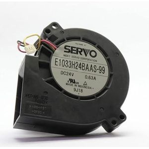 E1033H24BAAS-99 24V 0.63A 3-wire blower dedicated cooling fan for inverter