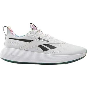 Reebok Unisex DMX Comfort + Slip-on Sneaker, Schoeisel Wit Zwart Stinger Geel, 11 UK Men/ 11.5 UK Women