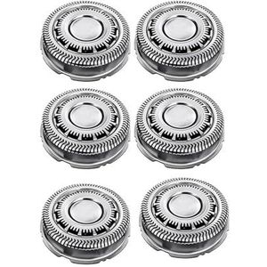 Reservekoppen SH90 voor scheerapparaten serie 9000 S9311 en S9321 | messenset compatibel met scheerapparaten S9511 en S9531 (6 stuks set)