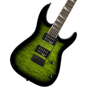 Jackson JS Series JS20 DKQ 2PT Transparent Green Burst - Elektrische gitaar