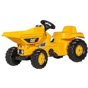 Rolly Toys RollyDumperKid CAT - Traptractor met Kiepbak