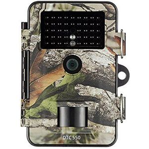 MINOX DTC 550 Wild- en Bewakingscamera Camouflage - Weerbestendige 12MP Trail Camera - Overdag met Full-HD video-opnames tot 3 min. Lengte - Incl. Display Beeldweergave & Tijdschakelfunctie