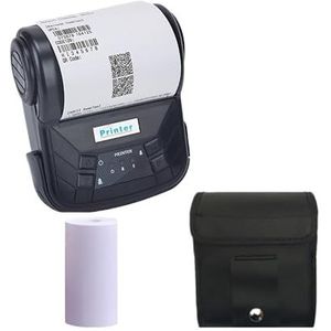 Mini draagbare handheld POS thermische Bluetooth-rekeningprinter van 80 mm(Nero)