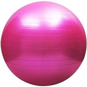Fitness Bal Pilates Yoga Bal Geboorte Bal Thuiskantoor Stoel Vormgeven Fysiotherapie Hulp Bevalling Evenwichtstraining Ballo (Color : Pink, Size : 75cm)