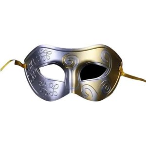 Het masker van het bal Bovenste helft gezichtsmasker for vrouwen in meerdere kleuren(Yellow)