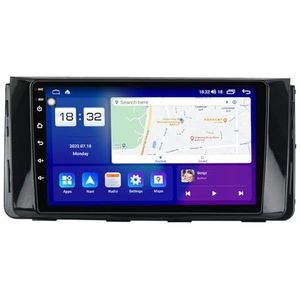 Android 14 autonavigatie in-dash autoradio-ontvanger voor Hyundai H350 2015-2021 dubbel Din 9 inch touchscreen autoradio met satellietnavigatie Bluetooth handsfree RDS SWC(P18 8Core 6+128G)