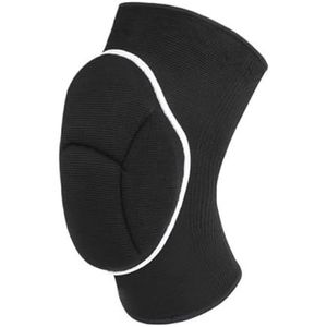 Knieondersteuning, Kniebeschermers Antislip Verdikte Schuimbeschermers Kniebeschermers Geschikt For Dansfietssporten Kniebandages(Black-White edge,Large)