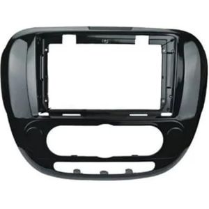HUTMXK 9 INCH Dash Mount Kit voor KIA SOUL 2014 Dubbele 2 Din Auto Elektronica GPS Navigatie Frame Android Speler Fascia Adapter Cover (Low-end)