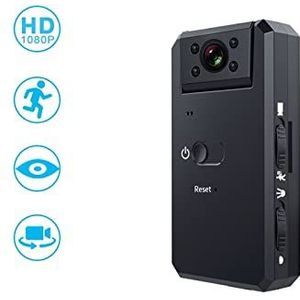 Actiecamera, MD90 Mini Camcorder 1080P Camera Nachtzicht Sport Outdoor DV Voice Video Recorder Actie HD Cam Recorder(Plus 16GB TF Card,MD90-No WIFI)