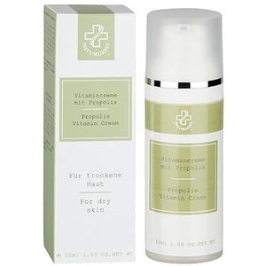 Hagina Vitaminecrème met propolis, 50 ml, met een huidspecifiek vitaminecomplex en propolisextract, voor zeer droge huid, ook geschikt voor mannenhuid