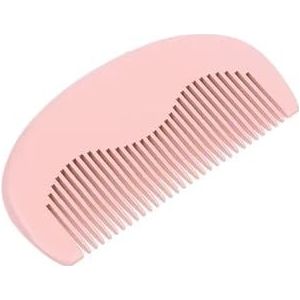 Houten baardkam snor haarborstel voor mannen fijne grove tanden perfecte baardbalsems etherische oliën kammen (maat: B)