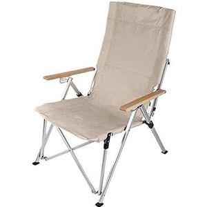 Outdoor klapstoel Aluminium draagbare fauteuil Camping Vrije tijd fauteuil Echte vrijetijdsbesteding Vissen Strandstoel Outdoor fauteuil (Color : 4th gear adjustable-01)