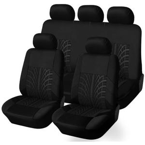 Autostoelhoezensets voor Suzuki Vitara 2020-2024, Antislipbeschermers en achterbankhoezen Complete Sets Omsluitende Stoelhoezen interieuraccessoires,A/Black
