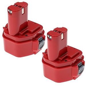 EXTENSILO 2 x accu compatibel met Rehau Rautool A2 elektrisch gereedschap (3300 mAh, NiMH, 12 V)