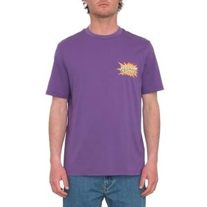 Volcom - Strange Relics Deep Purple T-shirt voor heren - maat XS - Paars