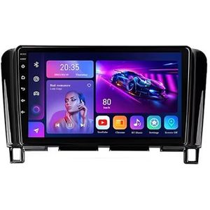 9"" 2 DIN Android 14 Autoradio Stereo voor Nissan Serena 4 C26 2010-2016 met draadloze CarPlay Backup Camera Stuurwielbediening GPS Navigatie Bluetooth(L20(2+32G))