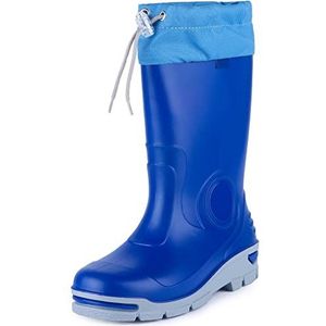 Ladeheid - LA-RB-487 Dames Regenlaarzen - Zwart - Rubber - Waterdicht