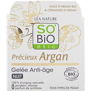 SO'BiO Etic Precious Argan Night Jelly Anti-veroudering, 40ml