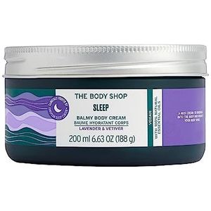 The body shop Balmy Body Cream Sleep Lavender & Vetiver bril, glanzend goud, eenheidsmaat voor dames