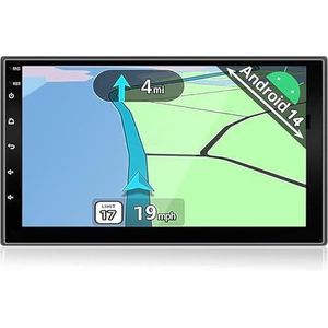 YUNTX Android 10 dubbele DIN autoradio met navigatie - GPS 2 Din - Inclusief achteruitrijcamera - 7 inch - Soutien DAB+ | Commande au Volant | 4G | WiFi | Bluetooth | Mirrorlink | USB | SD | Carplay