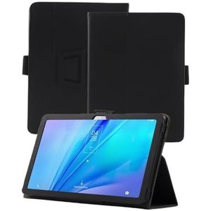 Magnetische Cover Compatibel met Blackview Tab 80 Case 10.1 ''Tablet PC PU Lederen Folio Stand Funda voor Blackview Tab 10 Wifi (Color : Black, Size : Tab10 wifi 10.1'')