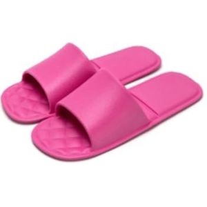 Slippers, Opvouwbare zomerse draagbare reis-badslippers for heren en dames,voor dames en heren(Purple,45 EU)