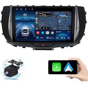 Android 14.0 - 2 Din Autoradio - 9 inch - Voor KIA Soul 2019-2020 - Draadloze Carplay - GPS Navigatie