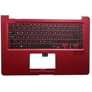 Laptop toetsenbord palmrest cover voor VivoBook 15 X510UA X510UQ F510UA S510 X510UR X510UN X510UF(LA red)