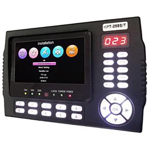 Satellietzoeker KPT-258S / T DVB-S2 DVB-T / T2 DVB-C Combo digitale satellietmeterzoeker H.265 vs KPT716TS WS-6933 ST-5150