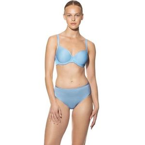 Mey Joan 74254 Beha, volledige cup, ademend, maat 70 A tot 95 D, Angel Blue, 80C