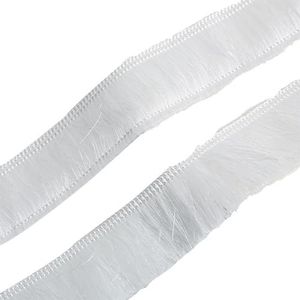Kwastjes 1 meter/zak 30 mm breed polyester veelkleurige kwastjes franje kant voor kleding decoratie doe-het-zelf hoofdtooi oorbel kledingstuk accessoire (kleur: wit)
