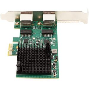BROLEO PCIE netwerkadapter, PCIE X1-netwerkkaart met kruisdetectie en automatische correctie voor werkstation