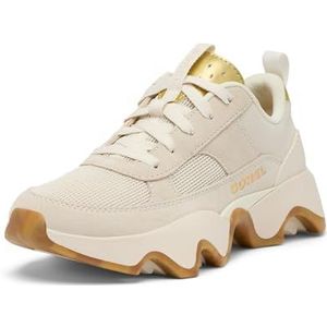 Sorel Kinetic Impact Ii Wonder Lace Sneaker voor dames, Echte Gouden Krijt, 41.5 EU