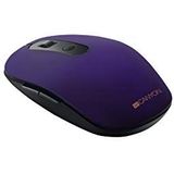 Canyon - MW-9 - Draadloze Muis - Paars - Rubber Coating - Bluetooth en 2,4 GHz