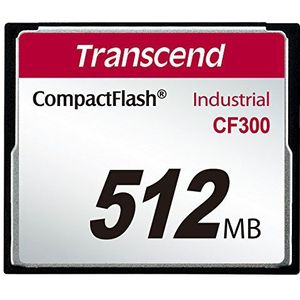Transcend CF300 512MB CompactFlash SLC geheugenkaart