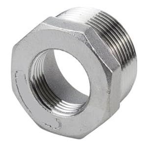 316 roestvrij stalen kern vuller/roestvrij staal kern vulmiddel reductiemiddel binnenste en buitenste draad reductiemiddel gezamenlijke 2 ""3"" 4"" (G2* G1/2)