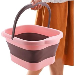 Abbto Spa-bad voor de voeten | Voetbad Badkuip Gereedschap Opvouwbare Voetbadkuip, Spa Pedicure voor Voetstress, Badkuip Emmer