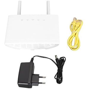R311 Pro-router, 4G LTE-router met Simkaartsleuf, 300 Mbps Draadloze Mobiele WiFi-hotspotrouters met 2 Antennes, RJ45-poort, voor B1/B3/B7/B8/B20/B38/B40/B41
