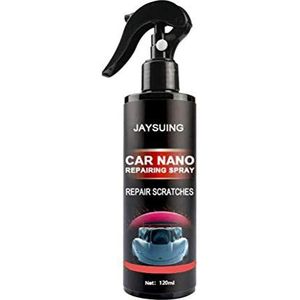 GMWD Nano Car Scratch Removal Spray, Auto Reparatie Spray Oxidatie Vloeistof, Nano Hydrofobe Polish Verf, Snelle Reparatie Krassen Nano Auto Scratch Reparatie Polish Spray -120ml