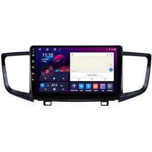 Android 13 GPS Navigation Stereo voor Honda Pilot 2016-2019 10 Inch 2 Din Touchscreen Auto Radio met CarPlay AHD Omgekeerd beeld Bedieningselementen op het stuur GPS navigatie(S1 1G+32G)