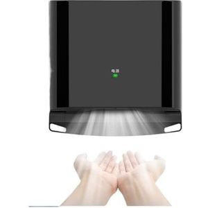 Elektrische handdror Infraroodsensor Jet Föhn, badkamer Ponsvrije installatie Blaas mobiele telefoon Wandmontage Commercieel(Orange)