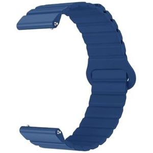 Siliconen Horlogeband fit for Garmin Venu 3 2 Plus SQ Vivoactive 4S 4 3 Forerunner 245 255S 265 Band Polsband Armband(Dark blue,For Garmin Venu SQ)