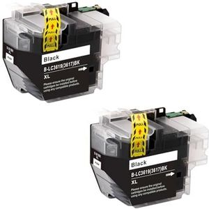 Inktcartridge for Br-other LC3619XL MFC-J2330DW MFC-J2730DW MFC-J3530DW MFCJ-3930DW(K 2PC)