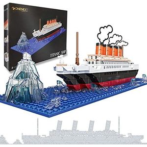 OneNext RMS Titanic bouwsteenset, 548 stuks, 100% compatibel doe-het-zelf educatief speelgoed, 3D-puzzel, cadeau voor volwassenen en kinderen