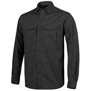 Helikon-Tex Heren Defender Mk2 Lange Mouw Overhemden Zwart maat 3XL