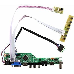 VSDISPLAY USB Contrôleur Board 40pin 1920x1080 pour B156HW01 LP156WF1 LP173WF1 B173HW01 N173HGE-L21 15.6"" 17.3"" 1080P Panneau LCD
