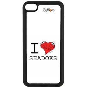 Hoesje voor IPOD Touch 6 Les Shadoks - I Love Shadoks - Zachte TPU-zwarte hoes