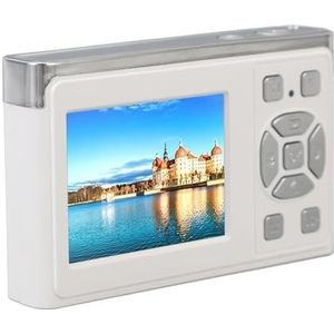 Digitale Videocamera, Digitale Camera 600 MAh 50 MP 2,2 Inch IPS-scherm ABS voor op Reis (WHITE)
